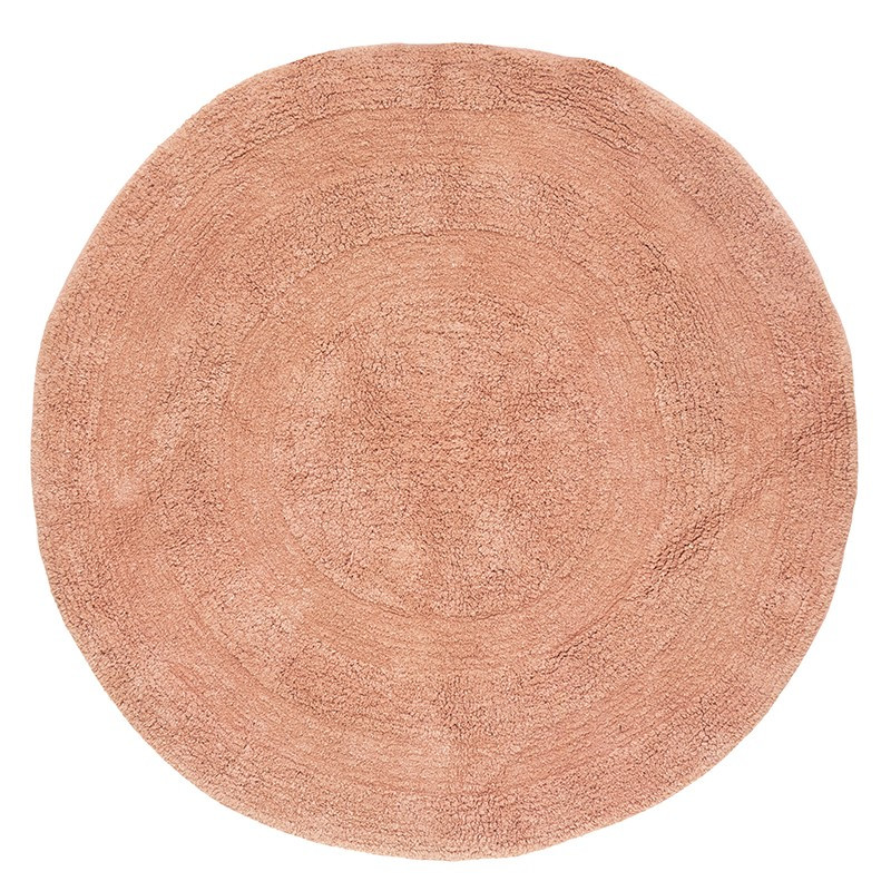 Tapis rond D120 spirale rose orang Atmosphera Le D p t Bailleul