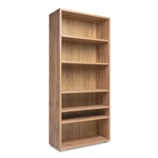 Etagère 85 cm 6 niches naturel