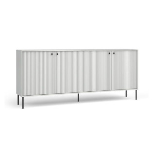 Buffet 4 portes blanc mat Iris