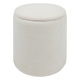 Pouf coffre D35 bouclette...